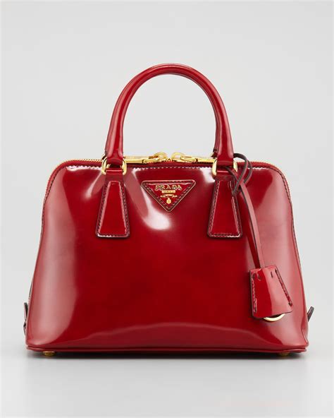 prada red handbags